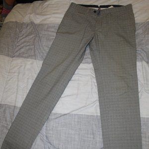 Zara Slim fit Plaid Pants